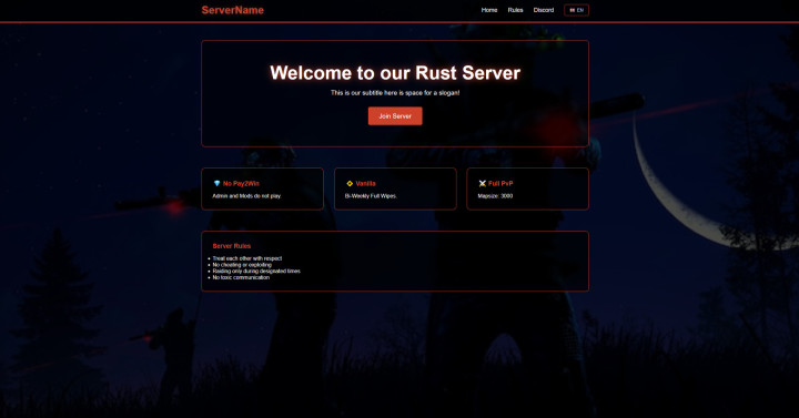 Rust RedCobalt WebPage All Products