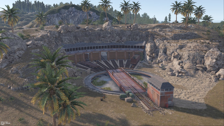 Rust Railway Turntable & Maintenance Shed All Products