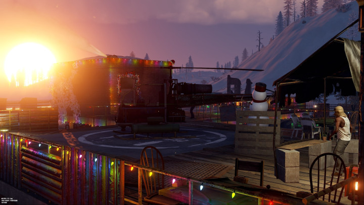 Rust Christmas Combined Outpost, Bandit & Stables Prefabs