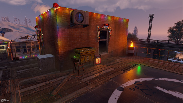 Rust Christmas Combined Outpost, Bandit & Stables Prefabs