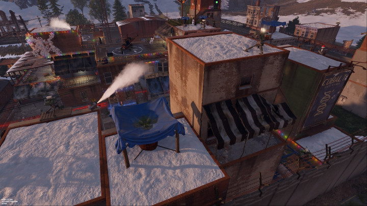 Rust Christmas Combined Outpost, Bandit & Stables Prefabs