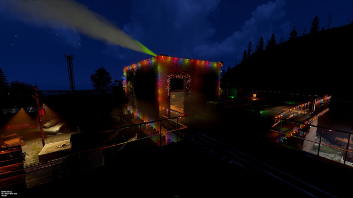 Rust Christmas Combined Outpost, Bandit & Stables Prefabs