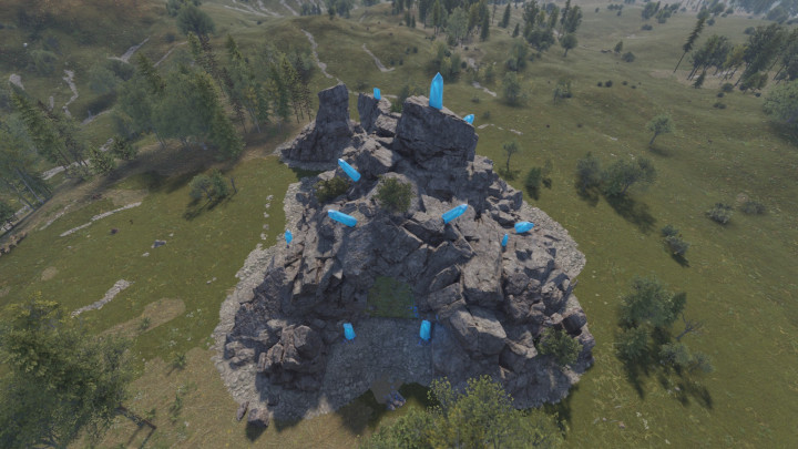 Rust Bundle of 9 custom building spots Prefabs