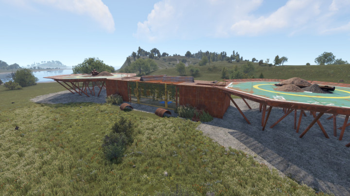 Rust Bundle of 9 custom building spots Prefabs