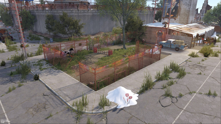 Rust Christmas Combined Outpost, Bandit & Stables Prefabs