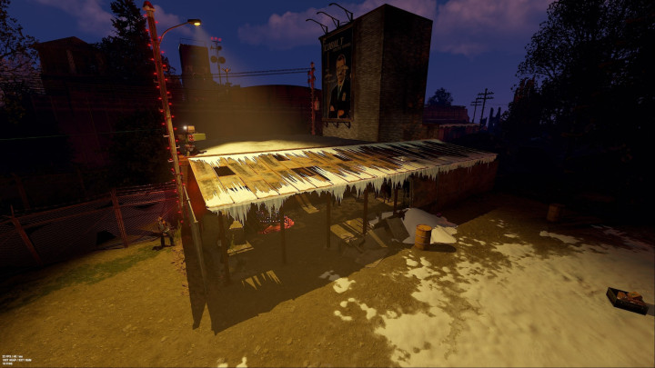 Rust Christmas Combined Outpost, Bandit & Stables Prefabs