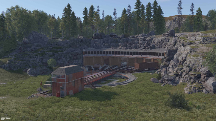 Rust Railway Turntable & Maintenance Shed All Products