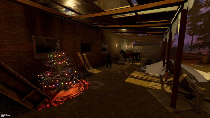 Rust Christmas Combined Outpost, Bandit & Stables Prefabs