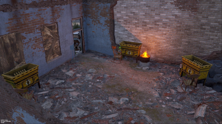 Rust Combined Outpost, Bandit & Stables Prefabs