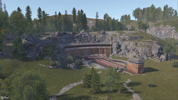 Rust Railway Turntable & Maintenance Shed All Products