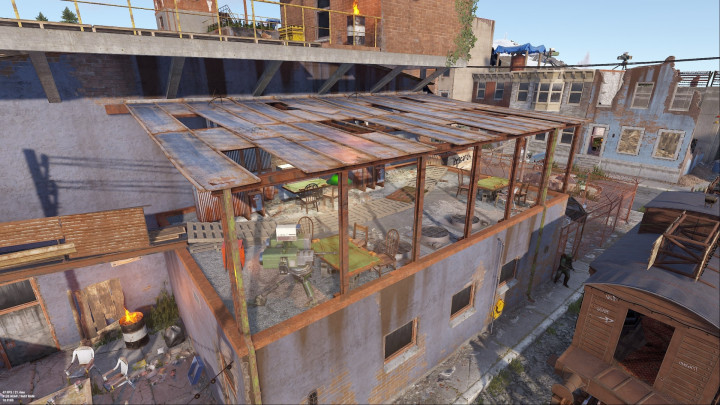 Rust Combined Outpost, Bandit & Stables Prefabs