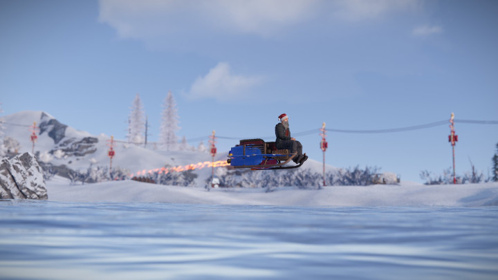 Rust Jet Sled [Christmas Plugin] All Products