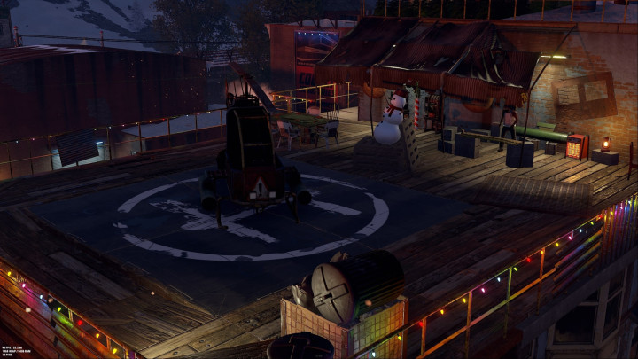 Rust Christmas Combined Outpost, Bandit & Stables Prefabs