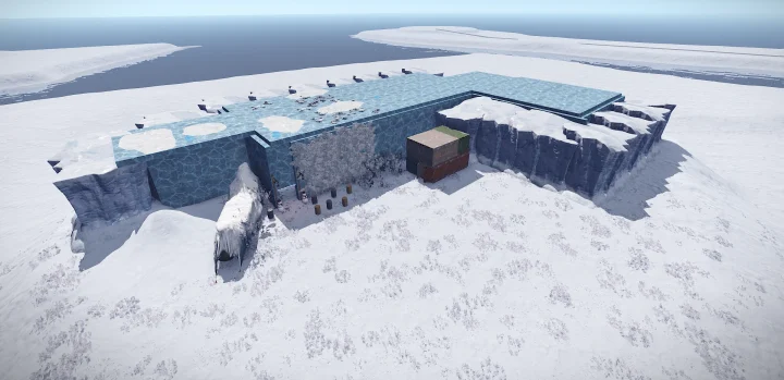 Rust Alaska_Bunker_RedCard Prefabs