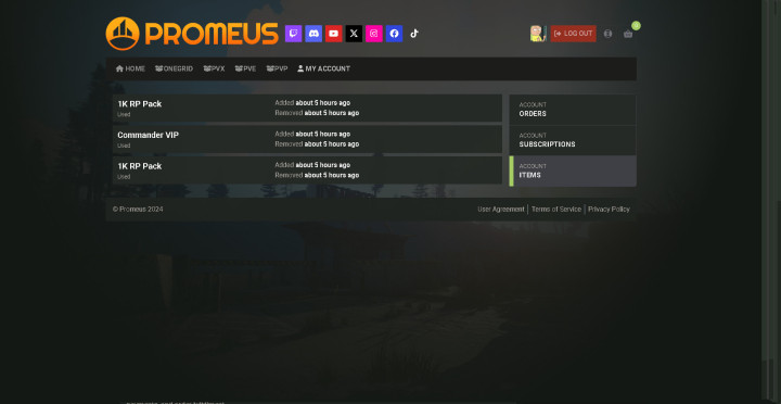 PayNow Template - Outpost 6 Rust PayNow Template - Outpost All Products