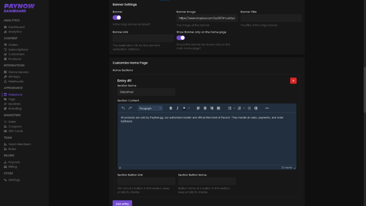 PayNow Template - Outpost 8 Rust PayNow Template - Outpost All Products