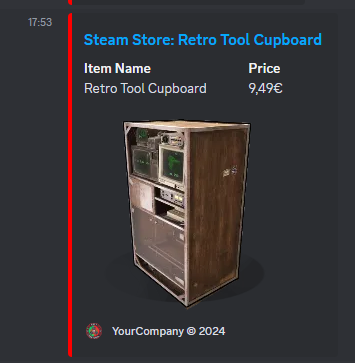Rust Rust Store & Twitch Drops Updates Discord Bot 1.0.1 All Products