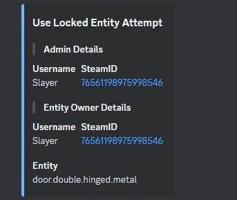 Rust Admin Restrictions All Products