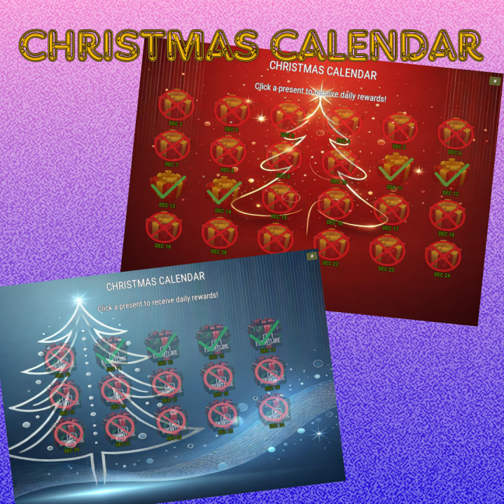 Rust ChristmasCalendar Prefabs