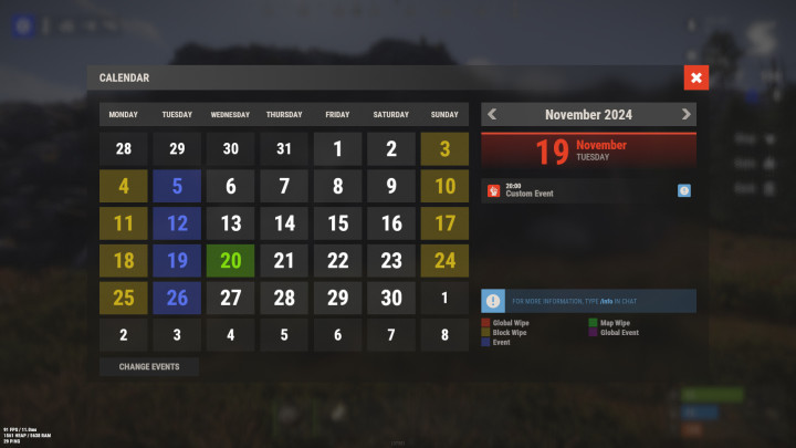 Wipe Schedule 1 Rust Wipe Schedule All Products