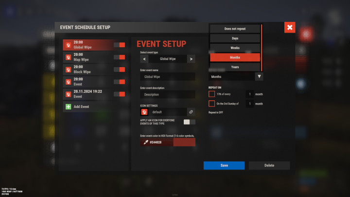 Wipe Schedule 3 Rust Wipe Schedule All Products