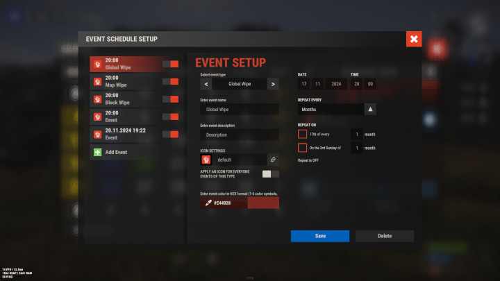 Wipe Schedule 2 Rust Wipe Schedule All Products