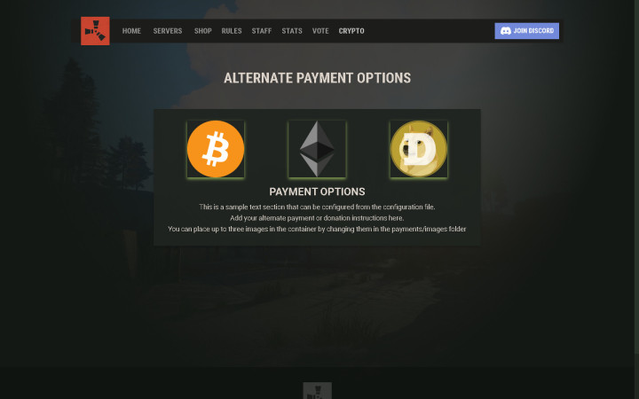 Outpost Template - Payments/Donate Page 1 Rust Outpost Template - Payments/Donate Addon Prefabs