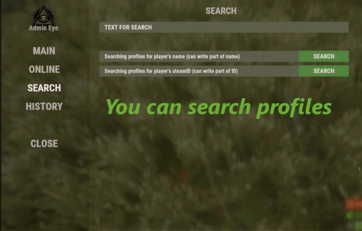 Rust Admin Eye All Products