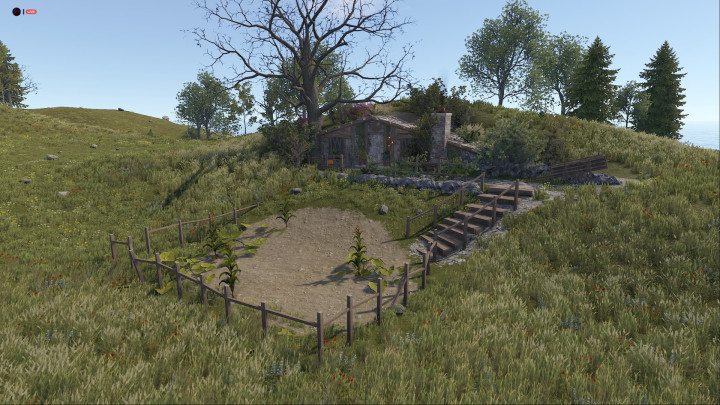 Rust Hobbit Home Build Areas Prefabs