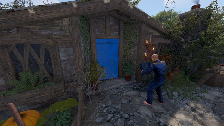 Rust Hobbit Home Build Areas Prefabs