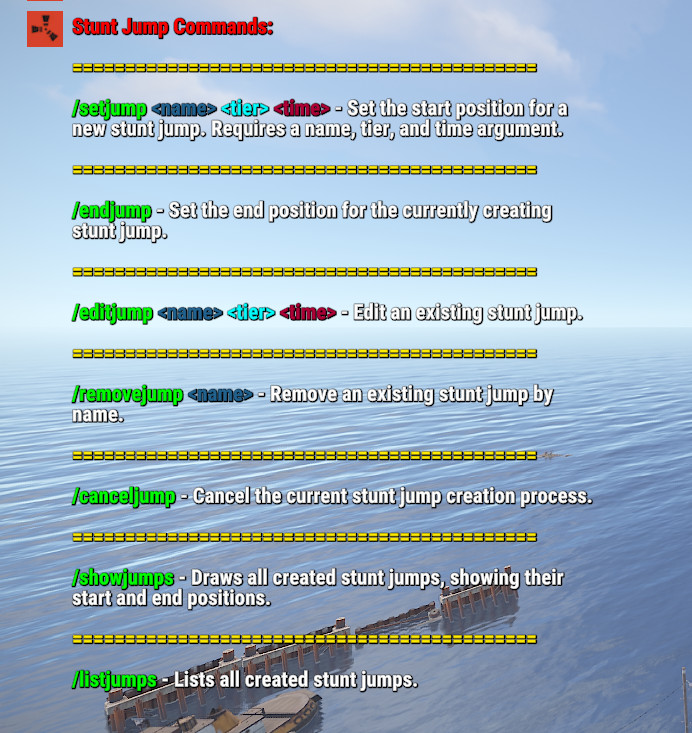 Rust Stunt Jumps All Products