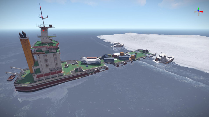 Rust Stranded Cargo Prefabs