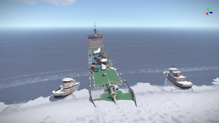 Rust Stranded Cargo Prefabs