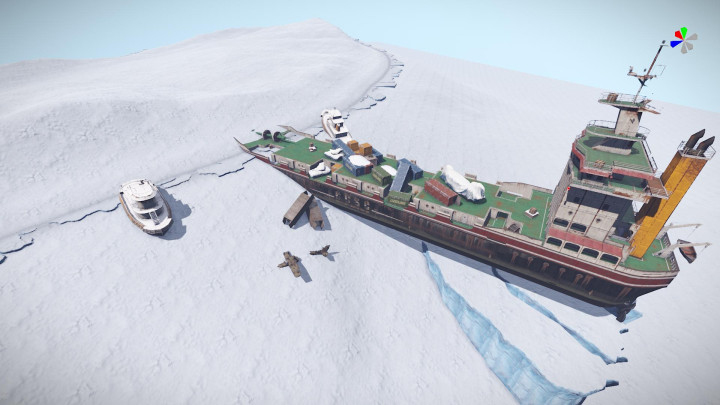 Rust Stranded Cargo Prefabs