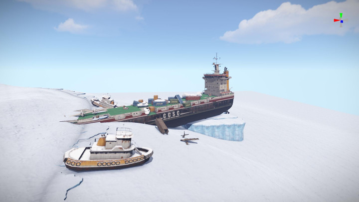 Rust Stranded Cargo Prefabs