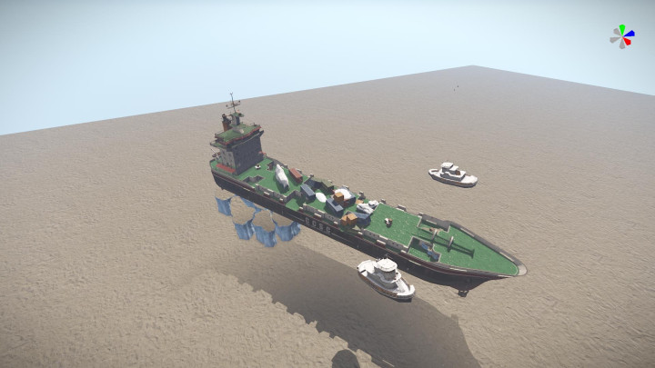 Rust Stranded Cargo Prefabs