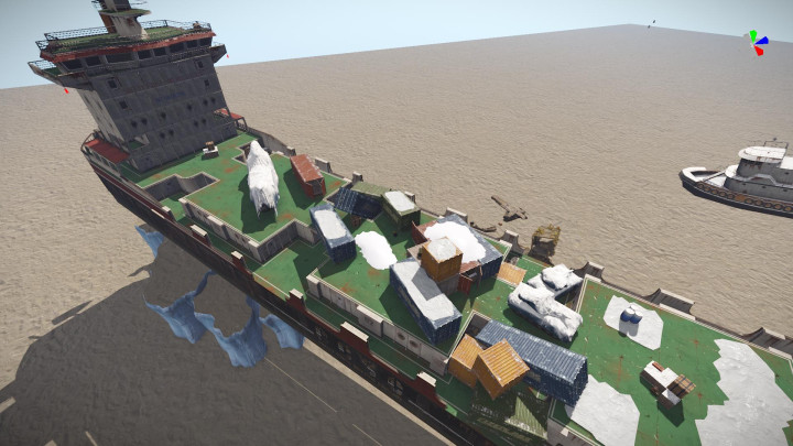 Rust Stranded Cargo Prefabs