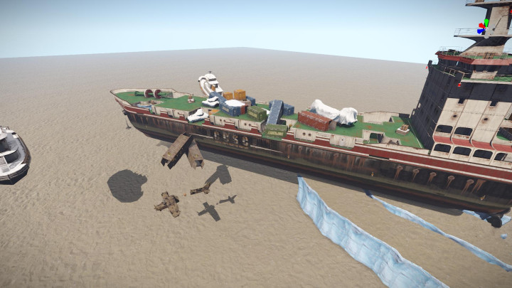 Rust Stranded Cargo Prefabs