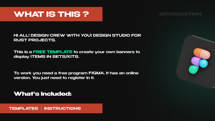 FREE KIT TEMPLATE / FIGMA 2 Rust FREE KIT TEMPLATE / FIGMA All Products