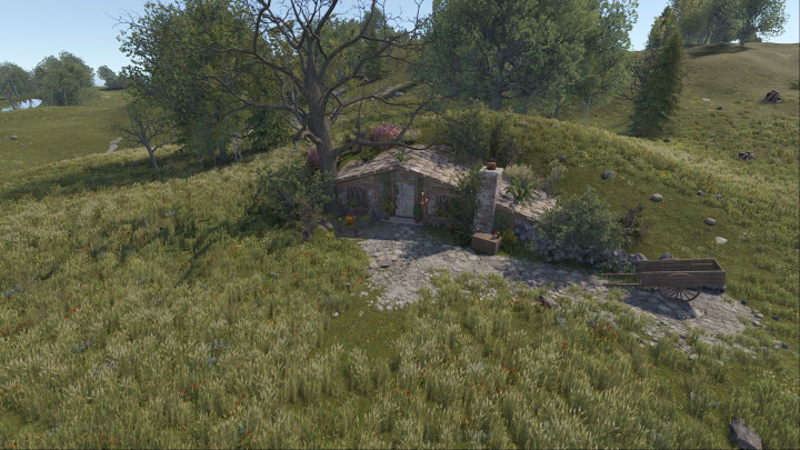 Rust Hobbit Home Build Areas Prefabs