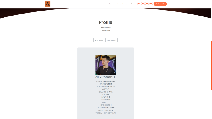 Rust Rust Premium Website Prefabs