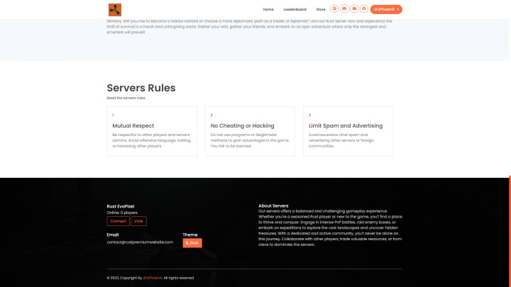 Rust Rust Premium Website Prefabs