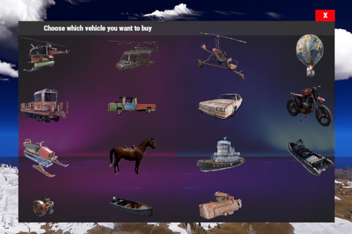 Rust Vehicle Vendor All Products