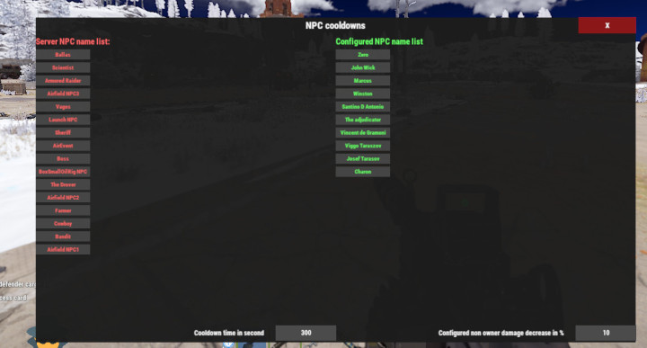 Rust NPC Lock All Products