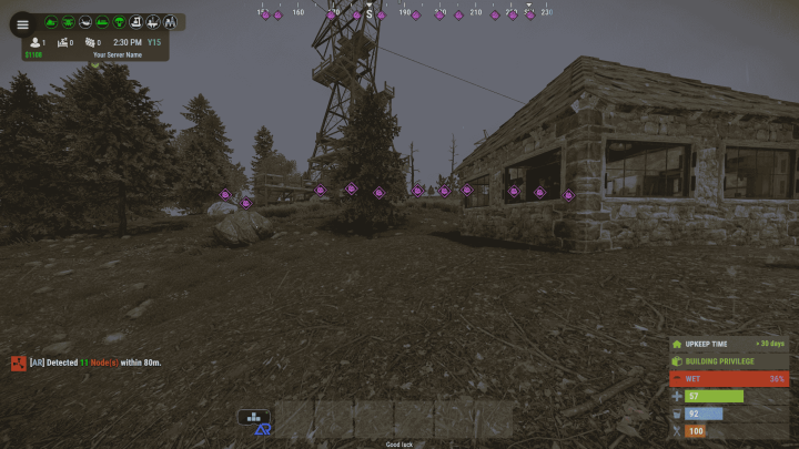 Rust Augmented Reality Glasses - HUD Panel Prefabs