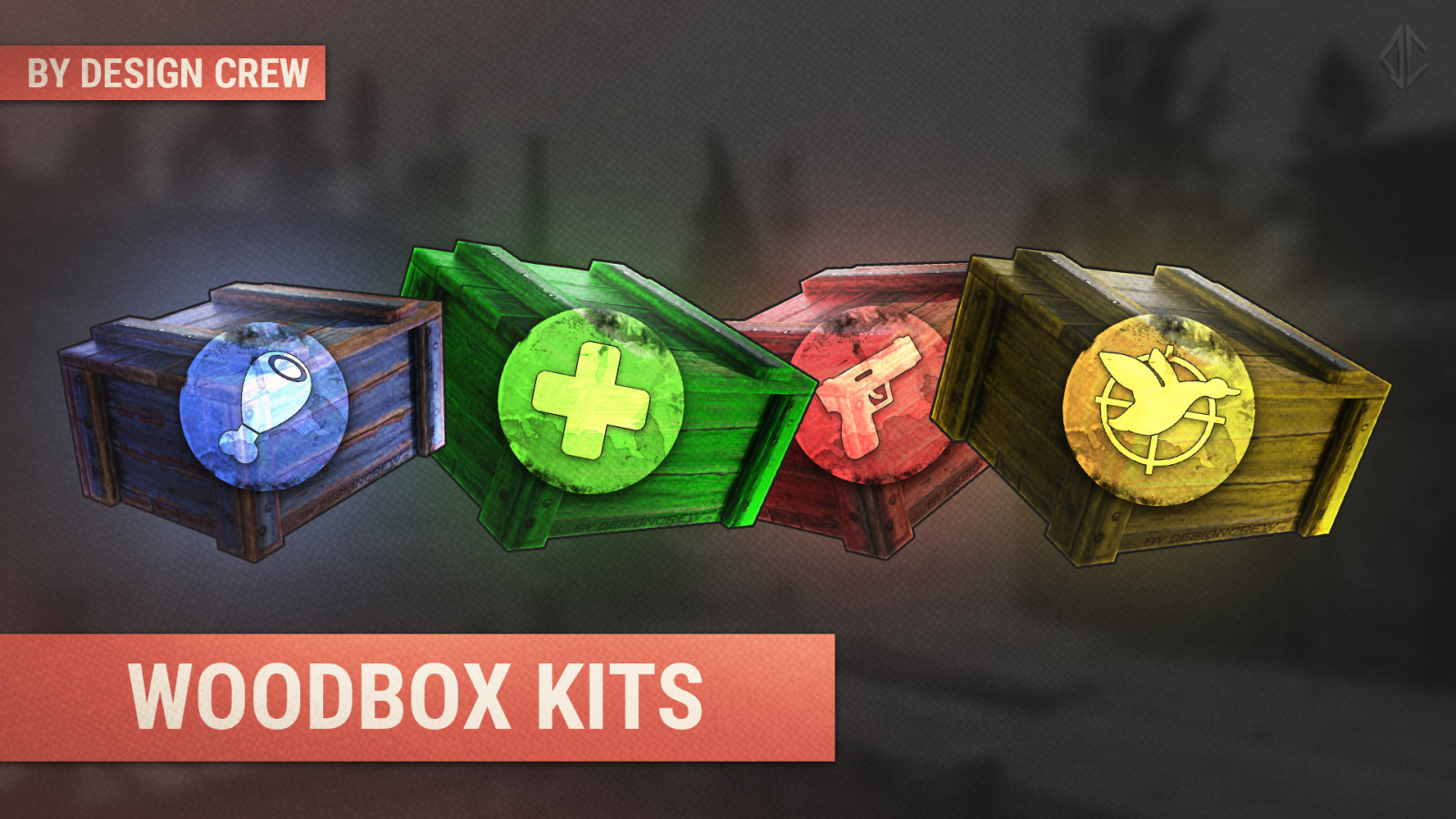 Woodbox Kits Template / PS - Lone Design