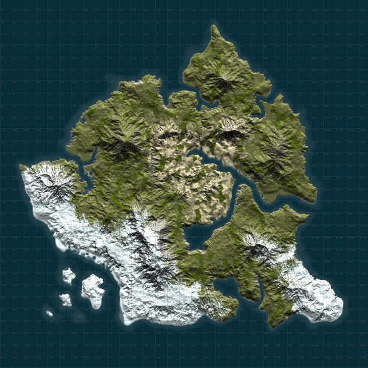 Rust DIY MAP BUNDLE | Landscape + 25 custom monuments + 27 custom places to build a base + Finished Map All Products