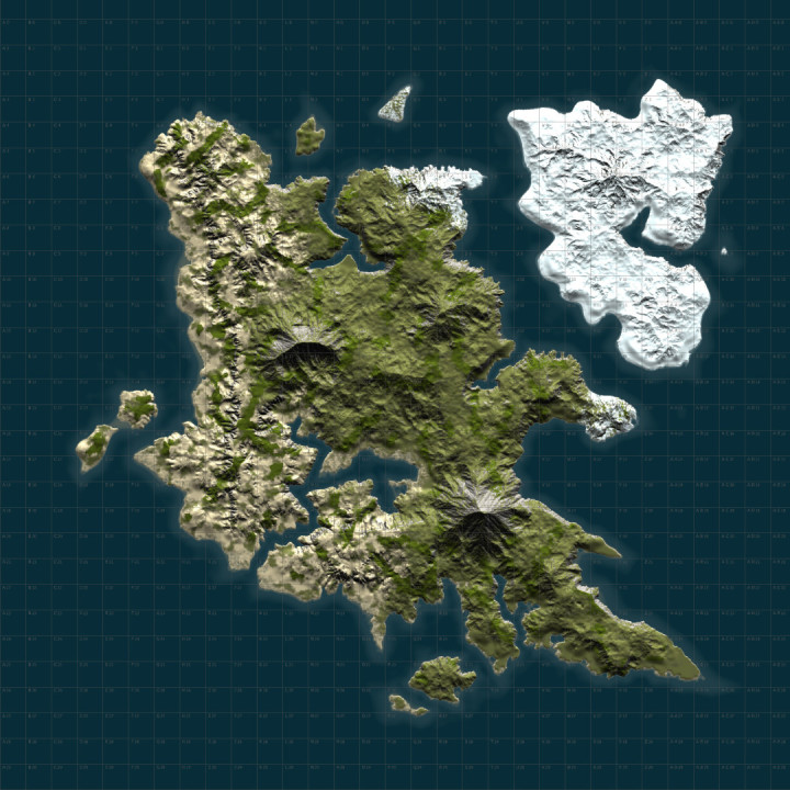 Rust DIY MAP BUNDLE 2 | Landscapes + 25 custom monuments + 27 custom places to build a base + Finished MAP All Products