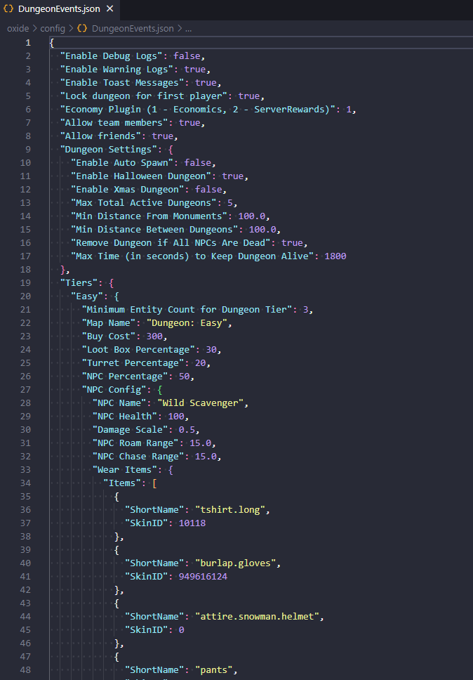 Rust Dungeon Events All Products