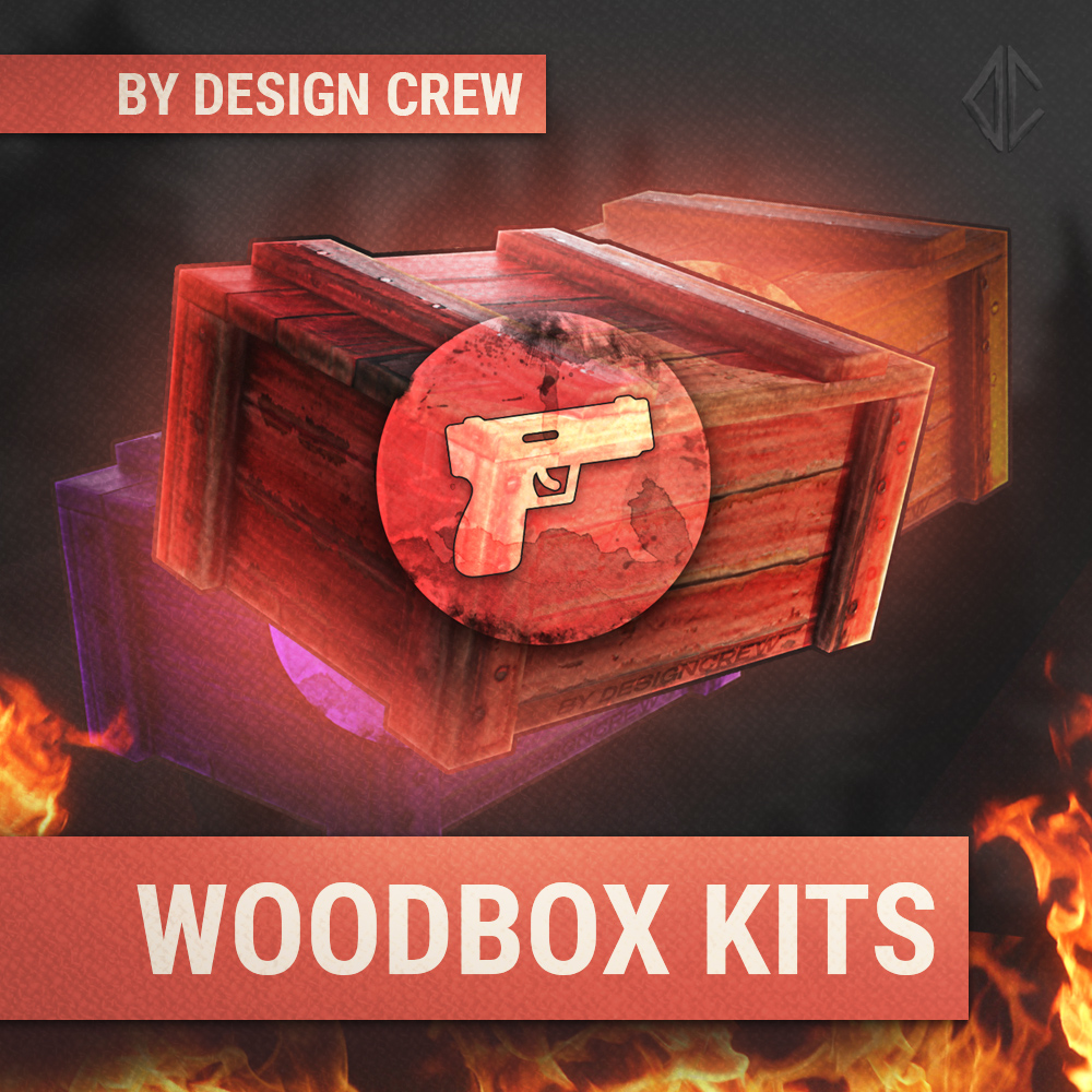 Woodbox Kits Template / PS - Lone Design